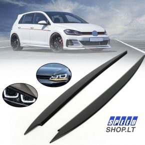 Golf 7 žibintų apdaila (Juoda)